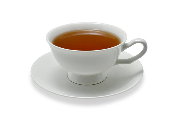 Taza de té aislada sobre fondo blanco - Foto, Imagen