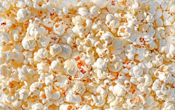 Popcorn yellow texture backgaund - Φωτογραφία, εικόνα