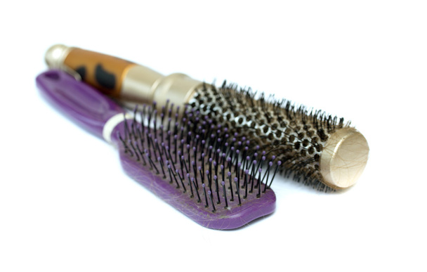 Saçları dökülmüş tarak fırçası - Fotoğraf, Görsel