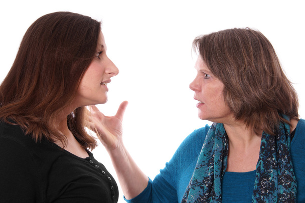 mother and daughter fighting - Photo, Image