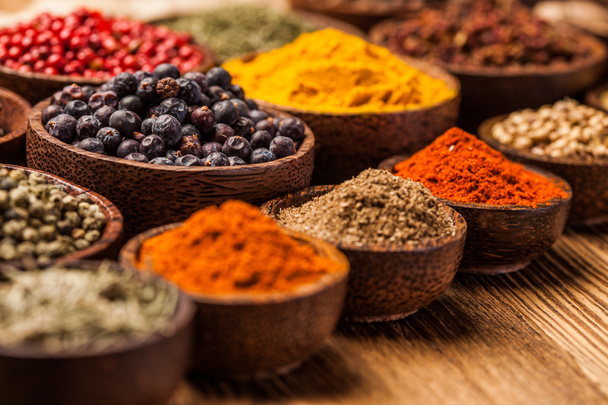 A selection of spices - Photo, Image