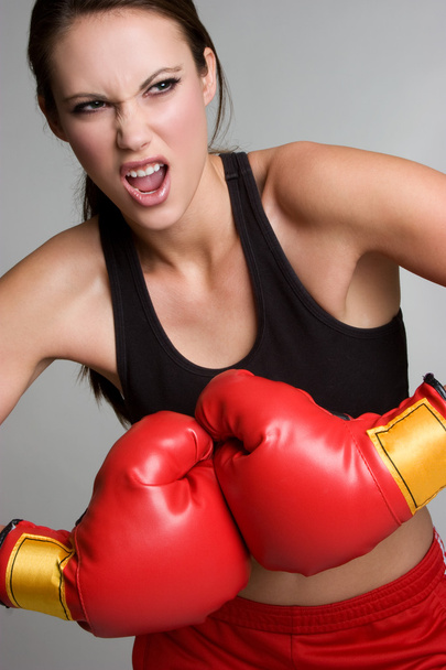 Boxing Girl - Foto, Imagem
