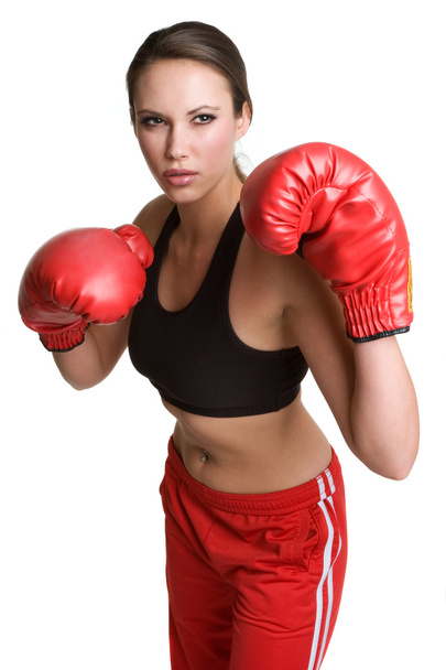 Boxing Woman - Foto, afbeelding