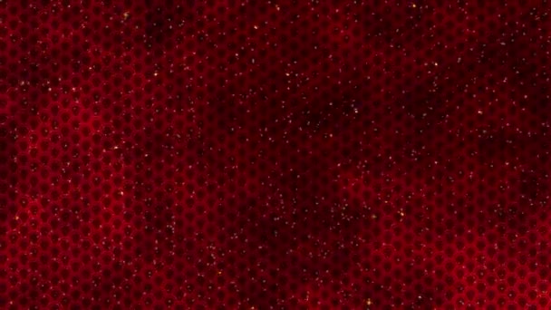 Piros kínai újév háttér arany csillagok csillogó, és sárkány minta. 3D renderelési hurok animáció 4k. Varázslatos Boldog Új Évet animáció. - Felvétel, videó