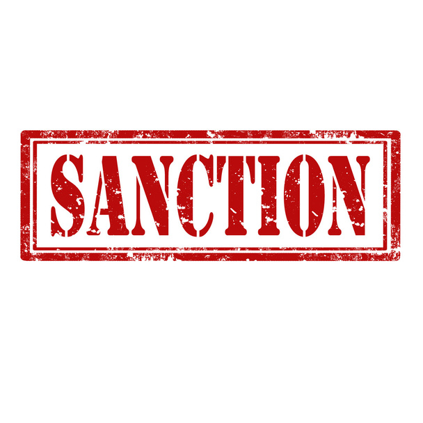 Cachet de sanction
 - Vecteur, image
