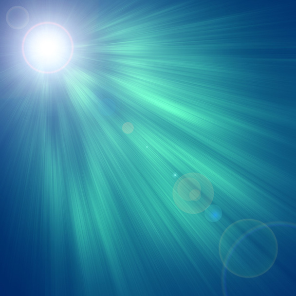 Зеленые светящиеся лучи, лазерные лучи, абстрактный фон движения
 - Фото, изображение