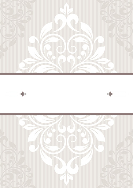 Invitation card - Vector, Image