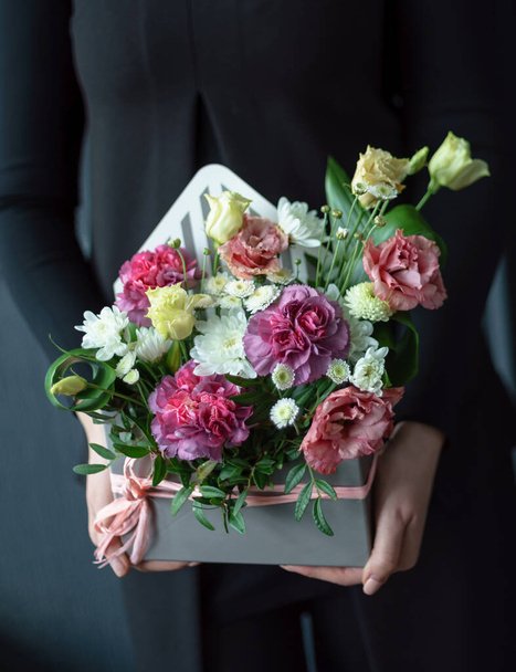 nice bouquet in the hands - Fotoğraf, Görsel