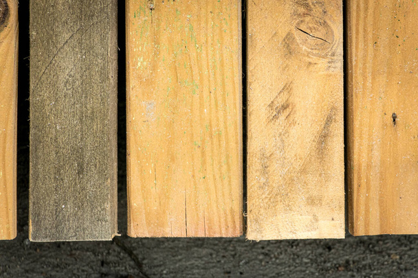 Fotografia della struttura verticale delle doghe di legno - Foto, immagini