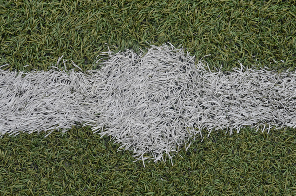 Central part of a football (soccer) field. - Photo, Image