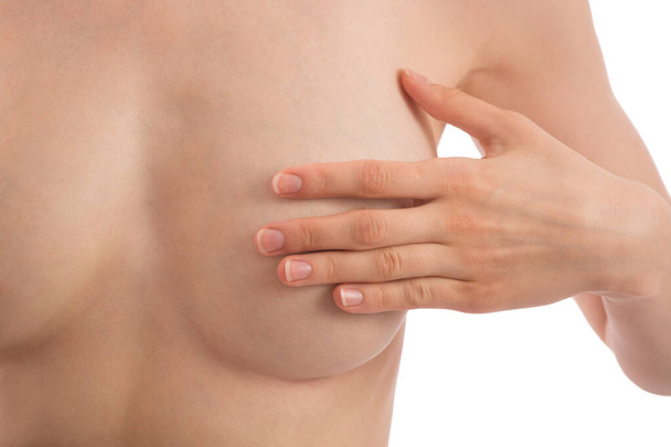 Beautiful women breast and plasic surgery - Photo, Image