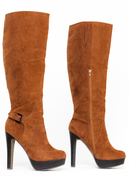 fashionable brown boots - Photo, Image