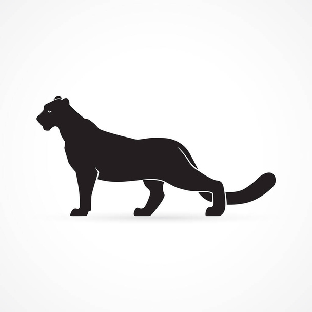 Black Panther sign logo - Vector, Image
