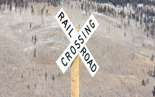 Traversée ferroviaire, Silverton, Colorado, États-Unis
 - Photo, image