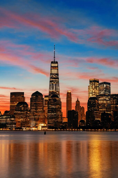 New York vista skyline urbano con architettura storica  - Foto, immagini