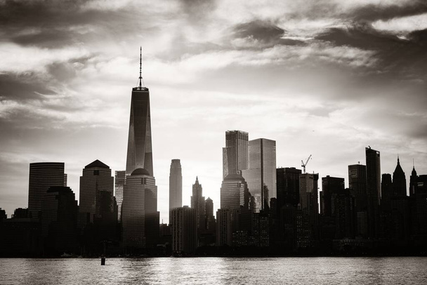 Nova Iorque skyline vista urbana com arquitetura histórica  - Foto, Imagem