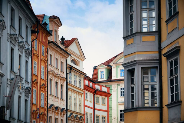 Historical buildings in Old Town Square in Prague Czech Republic - Photo, Image