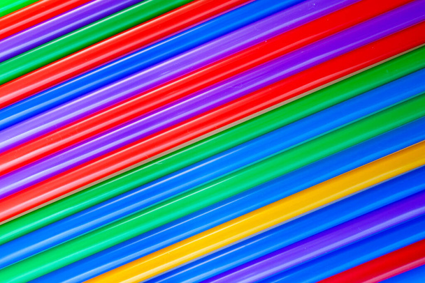 υφή πολύχρωμων σωλήνων κοκτέιλ - Φωτογραφία, εικόνα