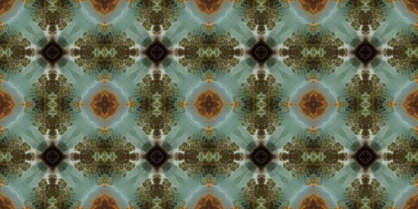 Seamless geometric ornamental pattern, abstract background - Photo, image