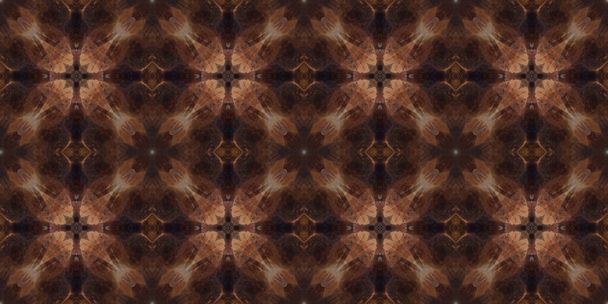Seamless geometric ornamental pattern, abstract background - Photo, Image