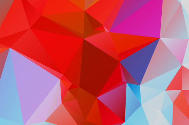 Abstract red geometric background for design - Vector, Image