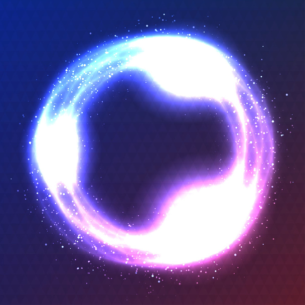 Glowing Circles - Vector, Image