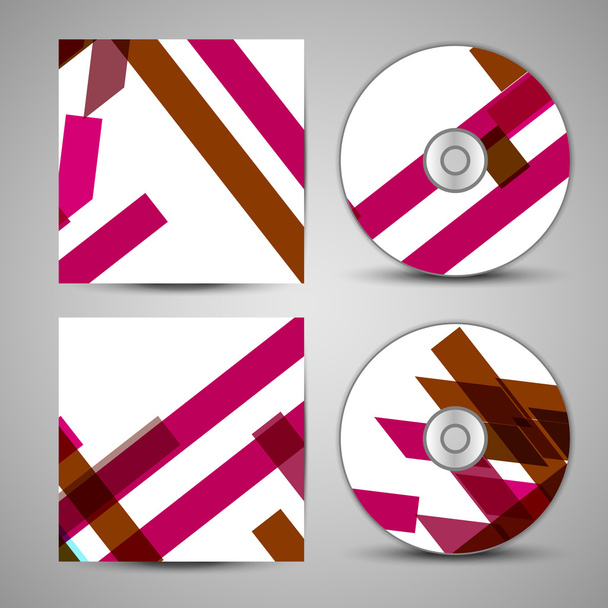 Set di copertine per cd vettoriale per il vostro design
 - Vettoriali, immagini
