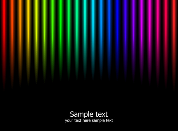 Abstract rainbow colours background - Vecteur, image
