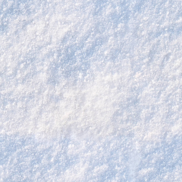 A form of precipitation consisting of small crystals of ice. Seamless snow texture. Background image of snow cover. Images for endless repetition. Snow is one of the indispensable attributes of winter - 写真・画像