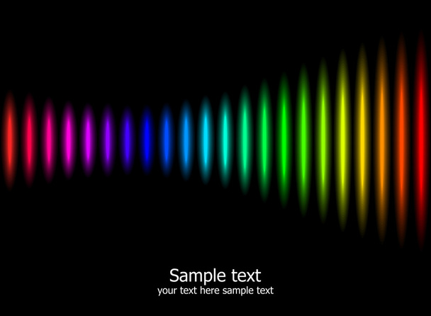 Abstract rainbow colours background - Vector, Imagen