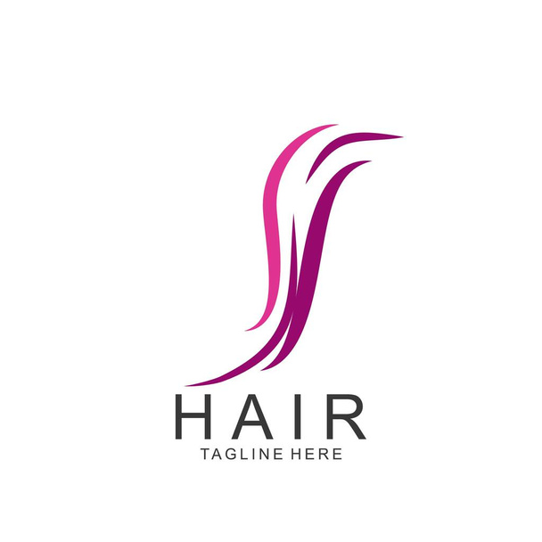 Design moderne de logo de salon de coiffure. Ciseaux icon.modern design
 - Vecteur, image