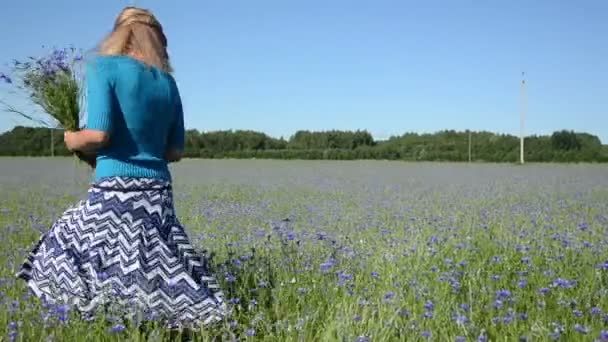 szépség virág nő - Felvétel, videó
