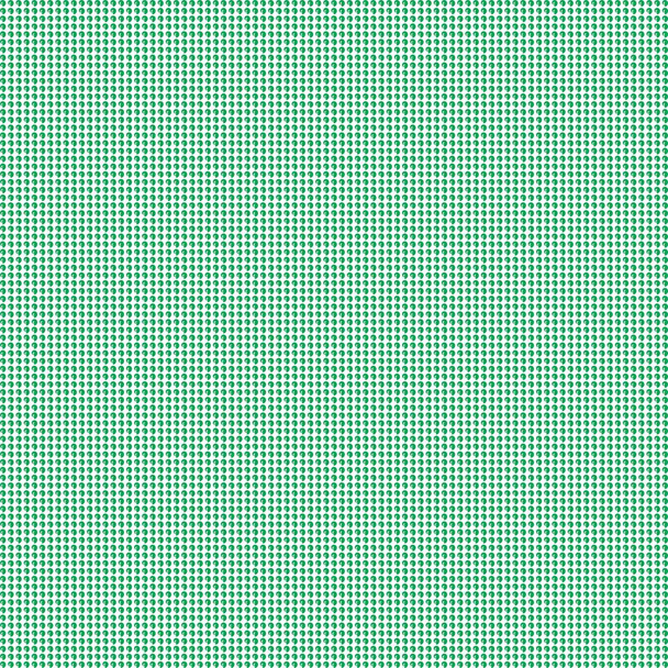 pattern of green polka dots on white background  - Photo, Image