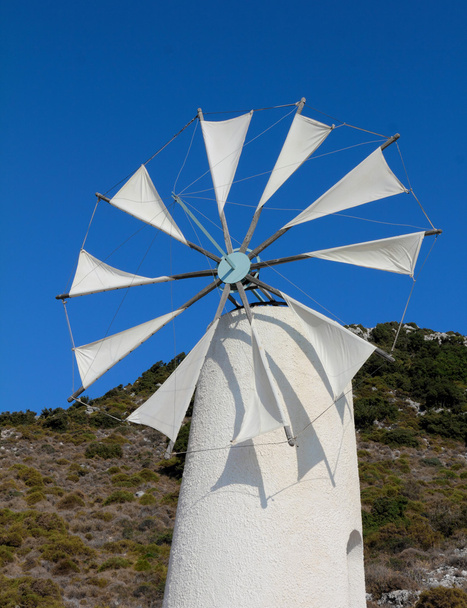 Tradition Windmühle in Beton, Griechenland - Foto, Bild