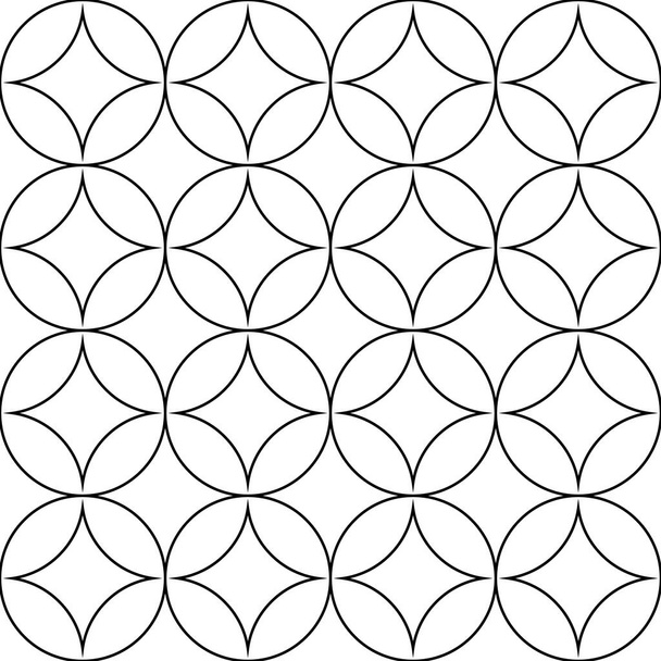  Nahtlose geometrische Muster. Hintergrundstruktur im geometrischen ornamentalen Stil. - Vektor, Bild