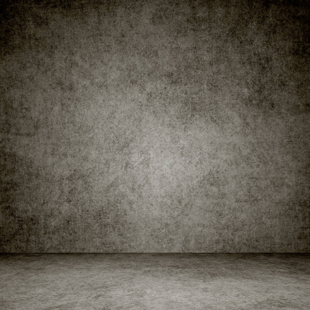 Designed grunge texture. Wall and floor interior background - Фото, изображение