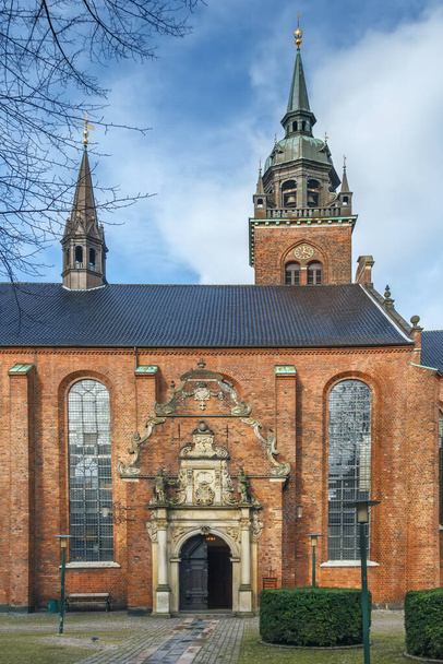 Church of the Holy Ghost is one of the oldest churches in Copenhagen, Denmark - Φωτογραφία, εικόνα