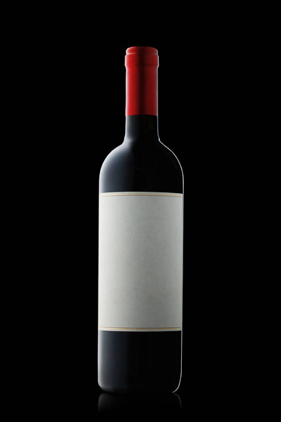 Bottle of red wine. - Photo, Image