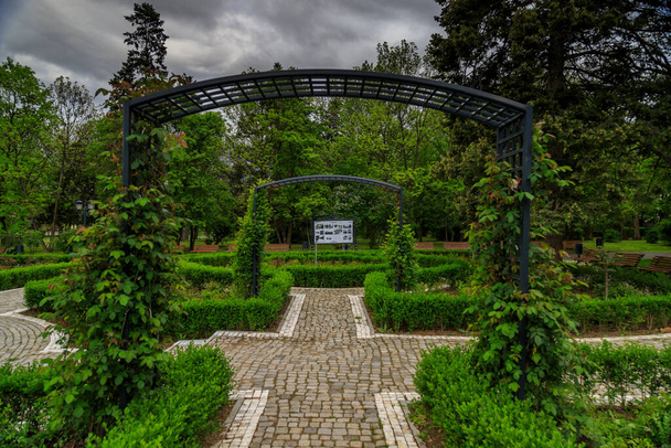 Parque de jardín de la ciudad, Sofía, Bulgaria
 - Foto, Imagen