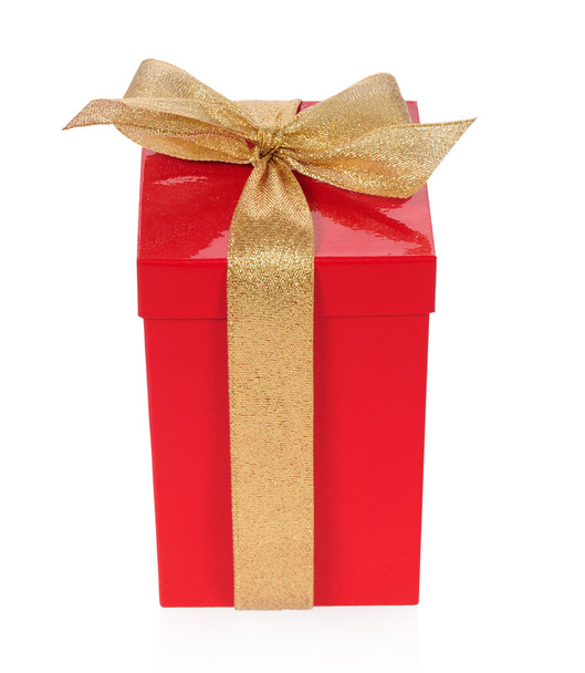 doos van de gift rood - Foto, afbeelding