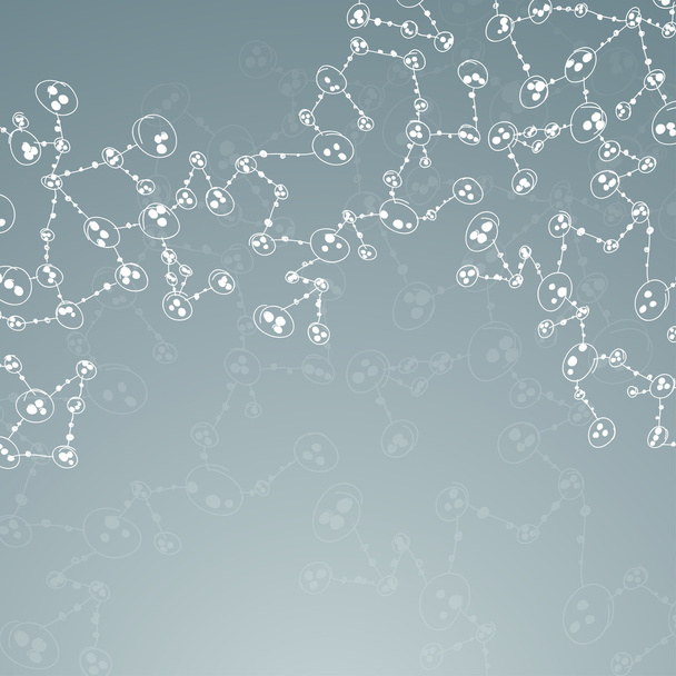 молекула ДНК, нарисованная вручную
 - Вектор,изображение