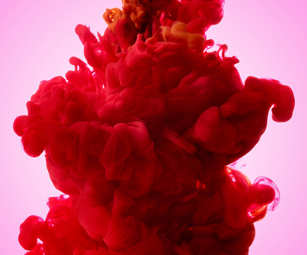 Red abstract paint splash background - Fotó, kép