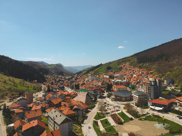 De stad Nova Varos, Servië - Foto, afbeelding