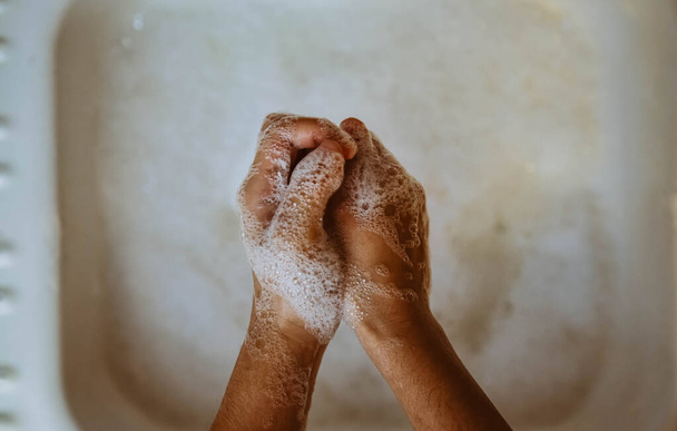 umyjte a umyjte si ruce - Fotografie, Obrázek