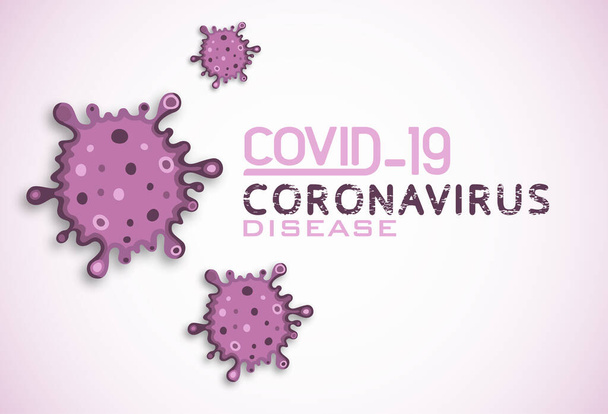 Векторні ілюстрації концепції ілюстрацій коронавірусна хвороба COVID-19
 - Вектор, зображення