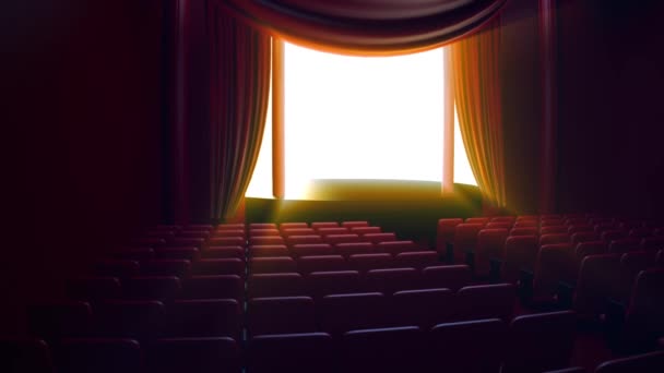 3D φόντο, Θέατρο Curtain Camera Motion - Πλάνα, βίντεο