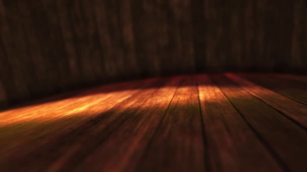 3D background, Wooden Floor - Footage, Video