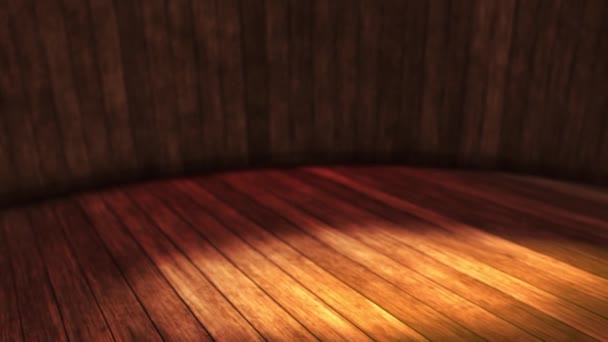 3D background, Wooden Floor - Footage, Video