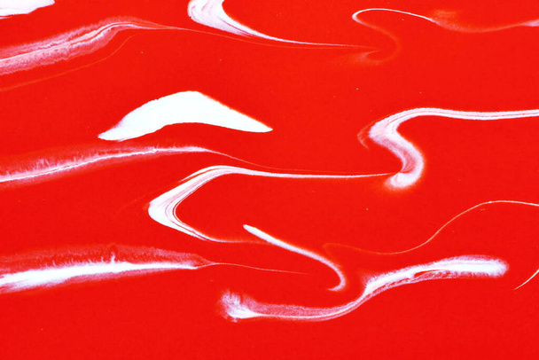 bela mistura abstrata branco e vermelho em close-up para abstrato e textura de fundo
 - Foto, Imagem
