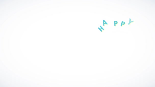 Skaalaus Helppo hidastaa kevään vaikutus animaatio Illallinen Kutsu onnellinen pääsiäinen huutomerkki 50S Typografia ja oikeudenkäynti Monivärinen Alkio Star
 - Materiaali, video